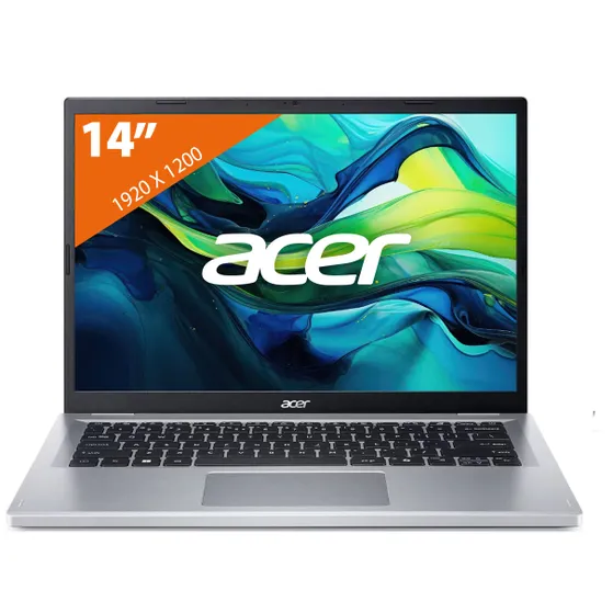 Acer Aspire Go 14 AG14-21P-R6Y4 Zilver