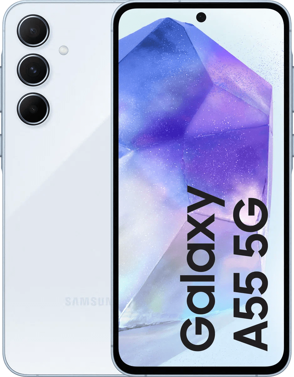 Samsung Galaxy A55 5G - 256GB - Awesome Iceblue